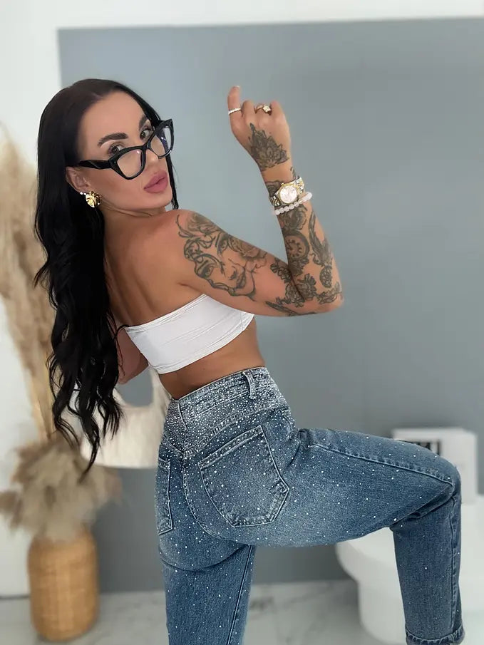 Jeans Diamond - eLiaShop.ro Magazin de haine online